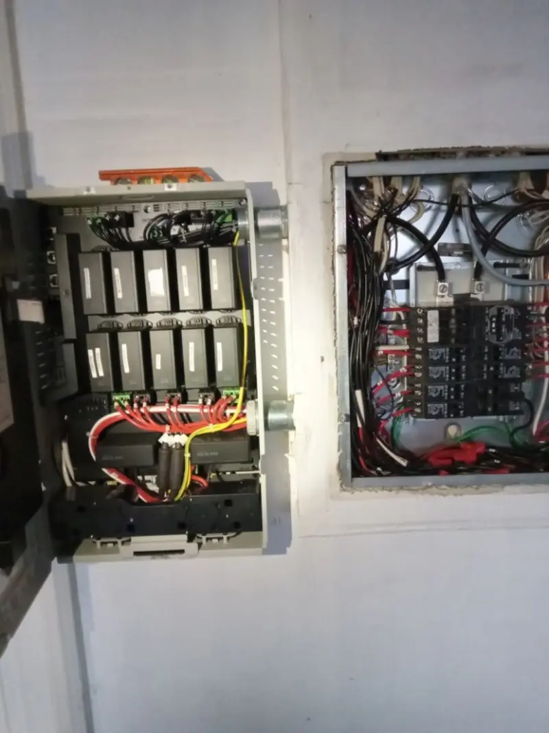 Electrical panel upgrade completed for Indoor Lighting Installation in Elsmere